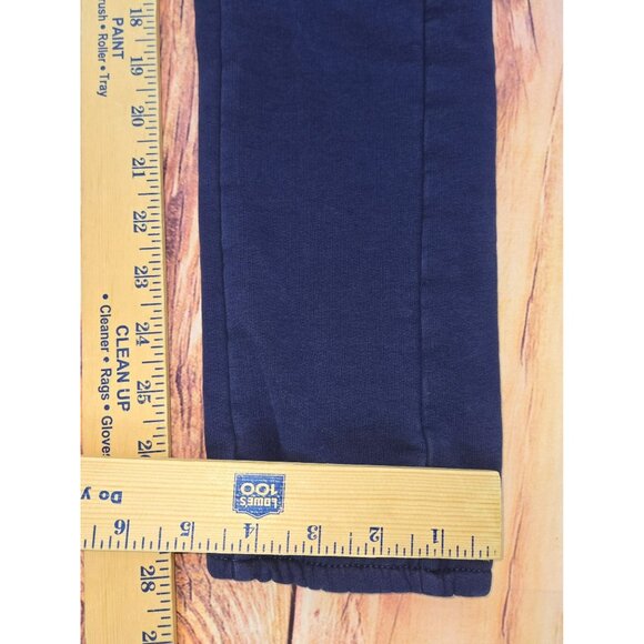 Puma Navy Blue & Green Cotton Blend Joggers Small - Picture 9 of 9